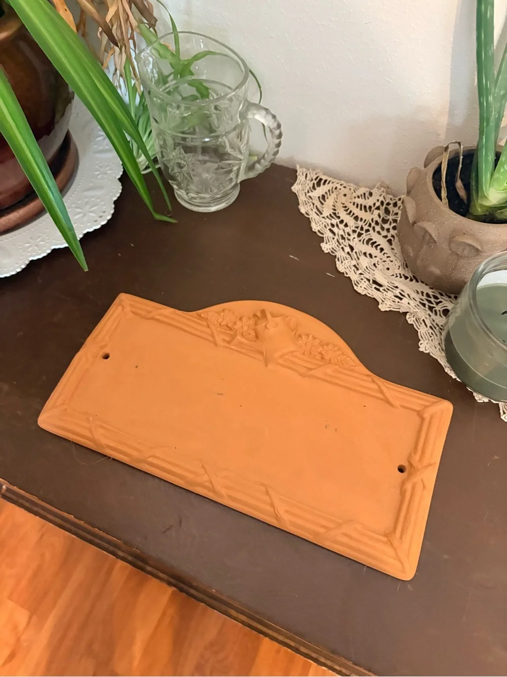Terracotta House Number Plaque Kit